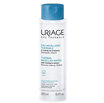 Міцелярна вода Uriage Thermal Micellar Water Normal to Dry Skin 250 мл (3661434009389)