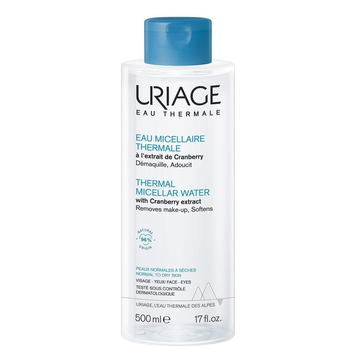 Woda micelarna Uriage Thermal Micellar Water Normal to Dry Skin 500 ml (3661434009396)