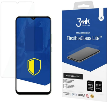 Гібридне скло 3MK FlexibleGlass Lite для Realme C30 (5903108487566)
