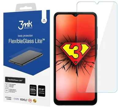 Szkło hybrydowe 3MK FlexibleGlass Lite dla Samsung Galaxy A04/A045 (5903108494854)