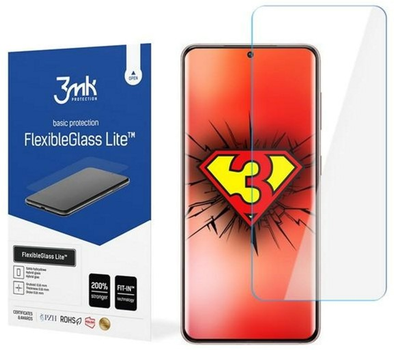 Szkło hybrydowe 3MK FlexibleGlass Lite dla Samsung Galaxy S21 FE (5903108412858)