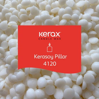 KeraSoy Pillar 4120 Kerax, соевый воск для формовых свечей и арома-саше, 1 кг