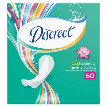 Прокладки щоденні Discreet Deo Water Lily Multiform 60 шт. (8001090170354)