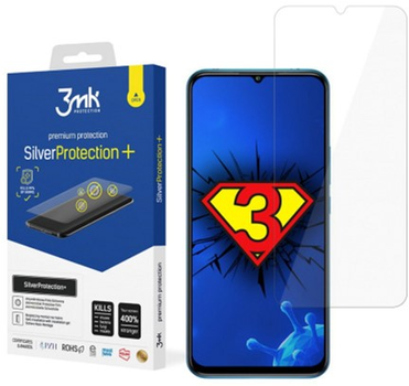 Захисна плівка 3MK Silver Protect+ для Xiaomi Mi 10 Lite антимікробна (5903108302357)