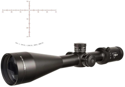 Оптичний приціл TRIJICON Credo HX 2.5-15x56 MOA 30mm Crosshair SFP Red