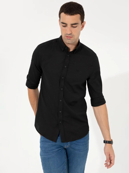 Рубашка мужская Pierre Cardin G021GL004-000-1467784(siyah) M Черная