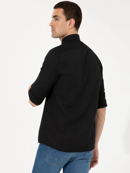 Рубашка мужская Pierre Cardin G021GL004-000-1467784(siyah) M Черная