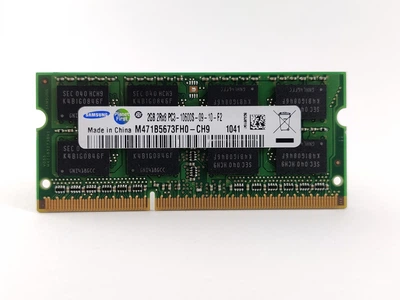Оперативная память для ноутбука SODIMM Samsung DDR3 2Gb 1333MHz PC3-10600S (M471B5673FH0-CH9) 12843 Б/У