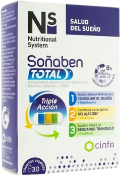 Натуральна харчова добавка Ns Suenoben Total 30 капсул (8470001998576)