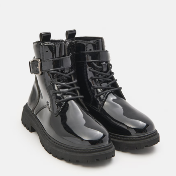 Жіночі черевики високі Sinsay 8582P-99X 38 24.5 см Чорні (5904841181254)