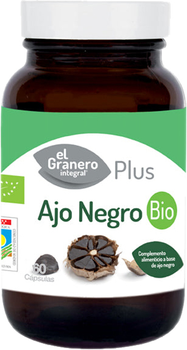 Натуральна харчова добавка El Granero Ajo Negro Bio 400 мг 60 капсул (8422584034899)