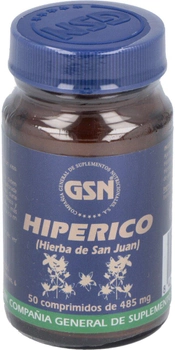Натуральна харчова добавка Gsn Hiperico 1450 мг 50 капсул (8426609010110)