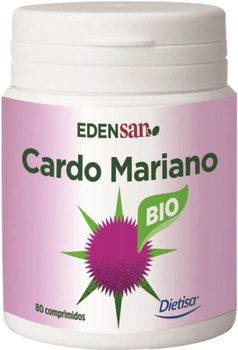 Suplement diety Dietisa Edensan Bio Cardo Mariano 80 kapsułek (3175681181366)