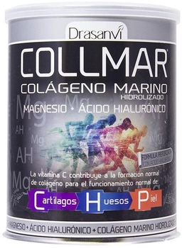 Suplement diety Drasanvi Collmar Collagen + Magnesium+ Hyaluronic Acid Vanilla 300 g (8436044513527)