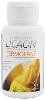 Натуральна харчова добавка Sanon Sport Licaon Termofast 545 мг 30 капсул (8436556081798)