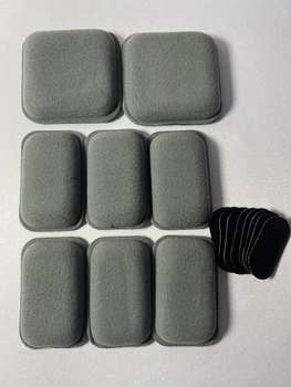 М'які подушки накладки для шолома(8шт + 8 стікерів)