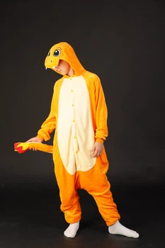 Піжама Кігурумі Сліп Для Хлопчиків Kigurumi Покемон Дракон Чармандер Помаранчевий 175-182 см. (1080/2)