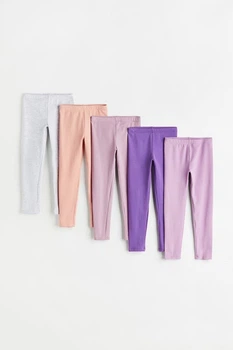 Набор лосин однотнных 5шт H&M 140см (400093716)