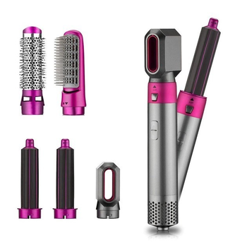 Стайлер для волос 5в1 hair brush . 5 сменных насадок