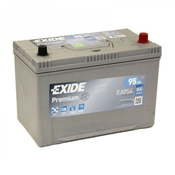Аккумулятор автомобильный 95Ач 800А "+" справа EXIDE, EA954