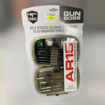 Набор инструментов для чистки оружия Real Avid Gun Boss AR15 Cleaning Kit (AVGCKAR15)