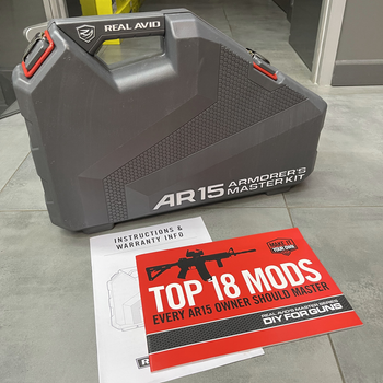 Набір інструментів Real Avid AR15 Armorer's Master Kit, повний набір для обслуговування та модифікації AR-15