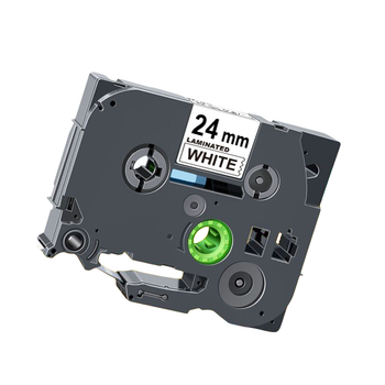 Картридж Brother P-Touch TZe-251 24 мм чорний/білий, стрічка ламінована
