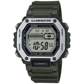 Часы для военных Casio MWD-110H водонепроницаемые и противоударные