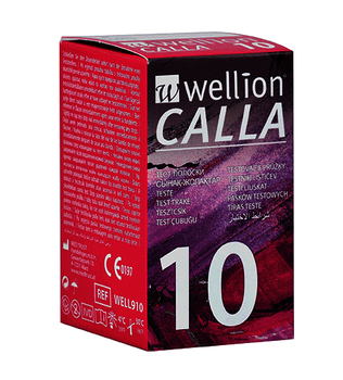 Тест-полоски бескодовые Wellion Calla Light 10 шт