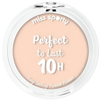 Puder Miss Sporty Perfect To Last 10H Long Lasting Pressed Powder 030 Light 9 g (3616302970414)