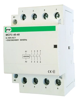 Магнітний пускач MCF3 40A 4NО 230V модульний ( MCF34040230 )