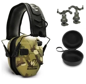 Активні навушники Walkers Razor з чохлом та кріпленнями OPS Core Чебурашки (Мультикам)