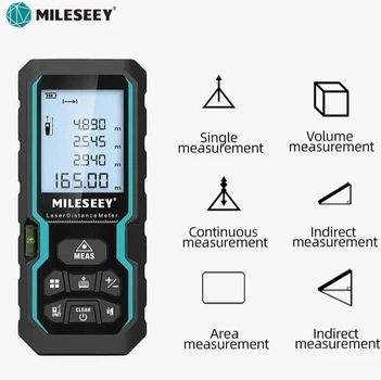 Лазерний далекомір рулетка MILESEEY S6-40 вимірювач відстані