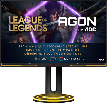 Монітор AOC AGON AG275QXL