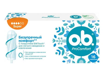 Тампони O.B. Procomfort Super 16шт