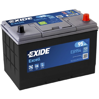 Аккумулятор автомобильный 95Ач 720А "+" справа EXIDE, EB954