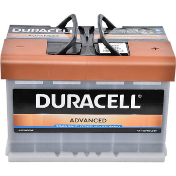 Аккумулятор автомобильный Advanced 77Ач 700А "+" справа DURACELL, DA77H