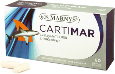 Натуральна харчова добавка Marnys Cartimar 500 мг 60 капсул (8410885070715)