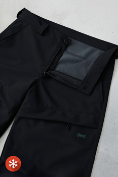 Теплые Garne брюки X-POCKETS fleece | черный 4/22 XL Черный (8011924)