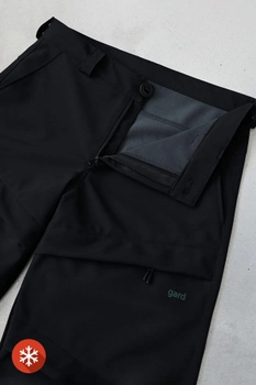 Теплі Garne штани X-POCKETS fleece | чорний 4/22 S Чорний (8011924)