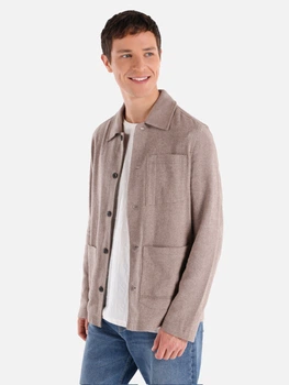 Сорочка бавовняна чоловіча Colin's CL1064898BEI XL Beige (8683197784094)