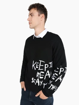 Джемпер чоловічий Colin's CL1065571BLK XL Black (8683197804877)