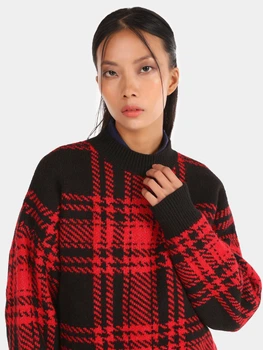 Свитер вязаный женский Colin's CL1065980RED M Красный (8683197899569)
