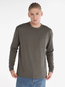 Лонгслів чоловічий Colin's CL1065666KHA S Khaki (8683197800633)