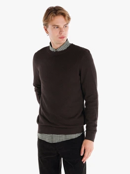 Джемпер чоловічий Colin's CL1065803BRW XL Brown (8683197808455)