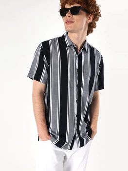 Сорочка чоловіча Colin's CL1058028DNV S Dark Navy (5940000730895)