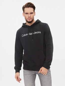 Худі чоловіче Calvin Klein Jeans J30J322551-BEH S Чорне (8719856759988)