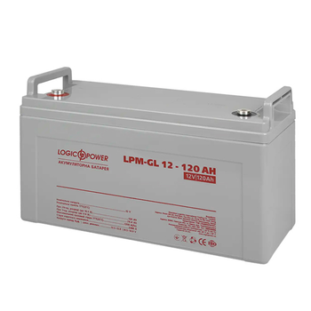 Аккумулятор автомобильный 120Ач LOGIC POWER, LPM-GL 12 - 120 AH, /