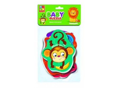 Беби пазлы Детеныш. Зоопарк, Vladi Toys, VT1106-88