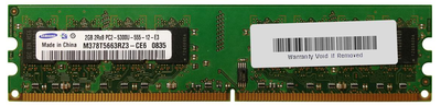 Пам'ять Samsung 2GB DDR2 667МГц (M378T5663RZ3-CE6)